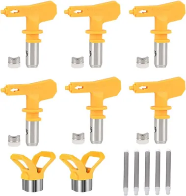 Produktbild von Airless Sprühdüsen Set, 6-teilig, verschleißfest, für Airless Lackiergeräte