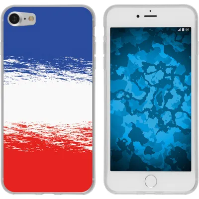 Produktbild von PhoneNatic Case kompatibel mit Apple iPhone 7 / 8 / SE 2020 Silikon-Hülle WM France M5