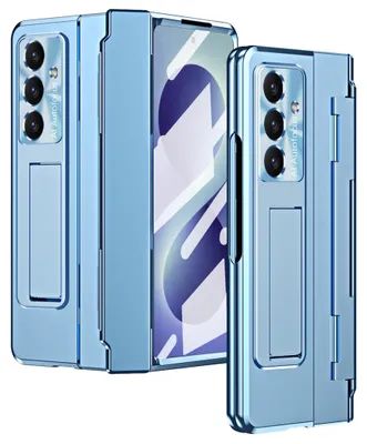 Produktbild von Handyhülle Klapphülle + Display Folie Samsung Galaxy Z Fold8 Ultra 5G Blau