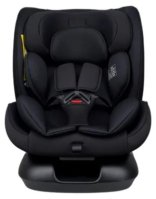 Produktbild von Novi Tobias V2 Kindersitz All Black, 40–150 cm, i-Size, vorwärts & rückwärts, 5-Punkt-Gurt, verstellbare Kopfstütze, mitwachsend