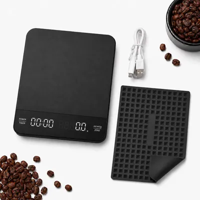 Produktbild von KANDONEX Digitale Küchenwaage – Präzise Feinwaage für Küche & Backen, 5kg/1g Messbereich, Multifunktionale Waage für Lebensmittel LCD-Display