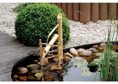 Immagine prodotto di Ubbink Shishi Odoshi Bamboo, elemento d'acqua 1221602