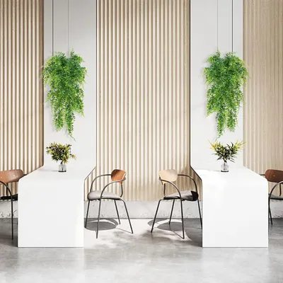 Produktbild von Kunstmatige Hangende Blumen - Onderhoudsfrei - 6 Stücke - 90 cm lang - Grün