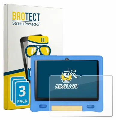 Produktbild von 3x BROTECT Schutzglas für Bufo Kids Tablet 10.1" Schutzfolie Panzer Folie Glas Display Schutz klar