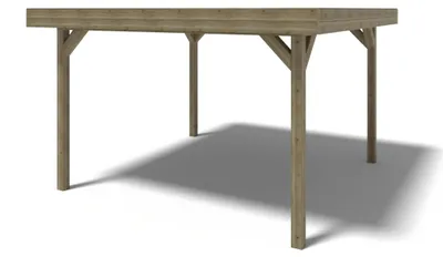 Produktbild von Gartenlaube Gartenpavillon 4.04x4.04m - Impregniert