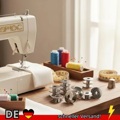Produktbild von 10-100 Stück Nähmaschine Metall "l" Spulen (55623s) für Sänger Bruder Janome