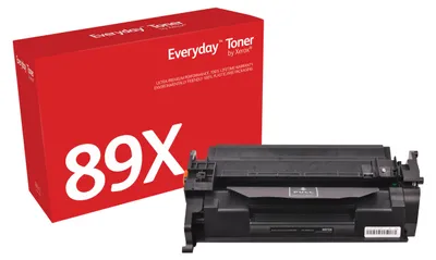 Produktbild von Everyday™ Mono Tonermodul von kompatibel mit HP 89X (CF289X), Hohe Kapazität, 10000 Seiten, Schwarz, 1 Stück(e)