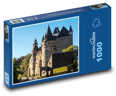 Obrázek produktu pro Puzzle 1000 Záhadný Středověký Zámek - martinpuzzle