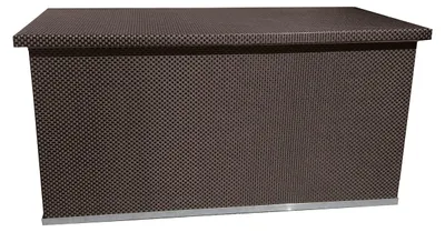 Produktbild von Rattan Aufbewahrungsbox 120 x 67 x 64 cm braun