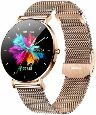 Obrázek produktu pro Manta Alexa women's smartwatch gold + pink strap