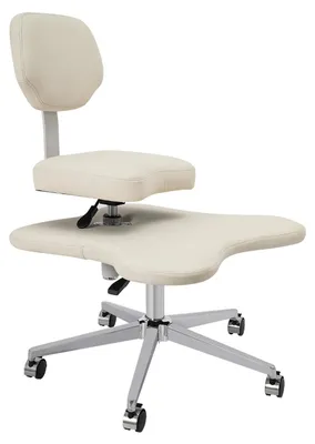 Produktbild von Ergonomischer Meditationsstuhl - Bürostuhl für Büro - Verstellbarer Hocker - Lendenstütze