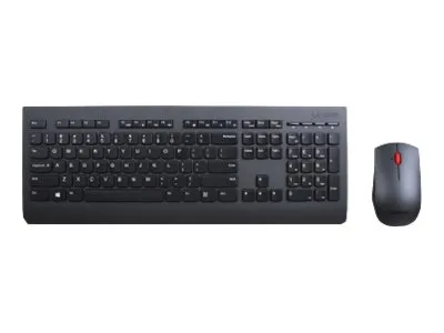 Produktbild von Lenovo 4X30H56803 - Volle Größe (100%) - Kabellos - RF Wireless - Schwarz - Maus enthalten