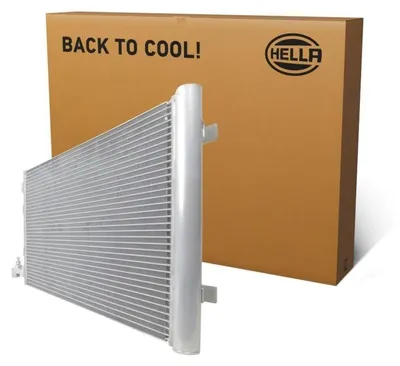 Produktbild von HELLA 8FC 366 221-121 Kondensator Klimaanlage Klimakondensator für RENAULT MEGANE III Grandtour (KZ0/1) +Trockner