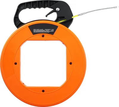 Produktbild von SucceBuy Kabeleinziehhilfe Einziehspirale 30,5m x 4,2mm Fiberglas Kabel