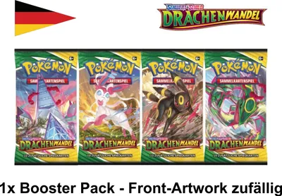 Produktbild von Pokemon Evolving Skies Drachenwandel Booster Pack SWSH 7 |DE