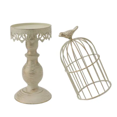 Image de Bougeoir cage à oiseaux,Bougeoir cage à oiseaux,Bougeoir cage à oiseaux,Ornement bougeoir cage à oiseaux,Décoration bougeoir cage à oiseaux,Décoration cage à oiseaux