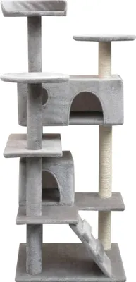 Obrázok produktu pre vidaXL Cat Cat Tree Sisal 125 cm Grey