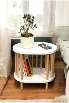 Obrázok produktu pre Skye Decor, kvalitná príkonová stolík (sada 3 kusov), farba: dub Sapphire, 100% melamín | 1001