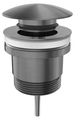 Produktbild von Abfluss Waschtisch Ablauf Pop Up - Automatik Push Gunmetal