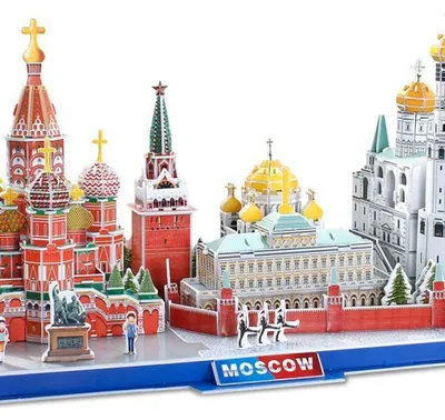 Immagine prodotto di Puzzle 3D City Line Mosca 204El 20266