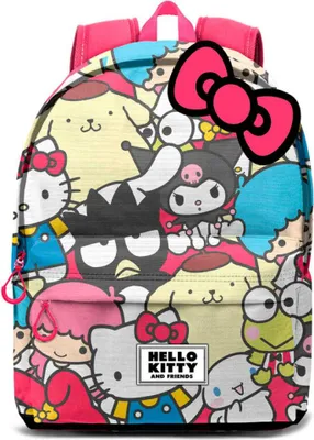 Immagine prodotto di Karactermania - Plecak Hello Kitty Friends 44cm, Oficjalny Produkt Szkolny