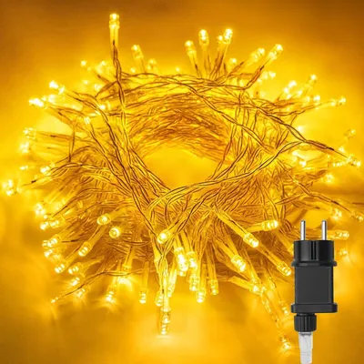 Image de Guirlande lumineuse pour intérieur et extérieur, 10 mètres, 80 LED, avec prise