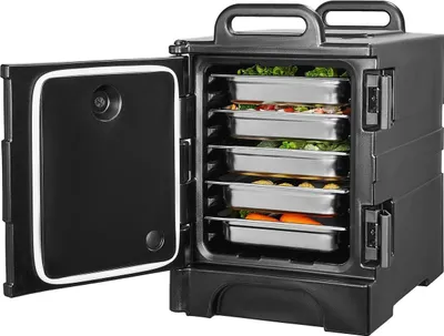 Produktbild von Isolierter Speisenbehälter, stapelbare Catering-Behälterbox, 81 Quart, Chafing Dish