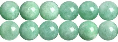 Immagine prodotto di Bracciale con perline in giadait, Birmania - Pietre semipreziose verdi, 8 mm, pietra naturale, 38 cm, circa 46 pezzi