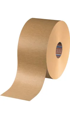 Produktbild von TESA 713 Papier Standard, Braun, Abschluss, Verpackung, Papier, 50 m, 75 mm, 0,125 mm