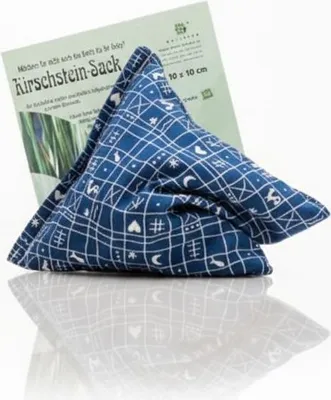 Produktbild von Weltecke Kirschkernkissen 10x10 cm Waermekissen Kirschsteinsack