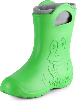 Produktbild von Ladeheid Damen federleichte Eva Gummistiefel Regenschuhe gefüttert LA-CA-12 (Grün, 40/41 EU)