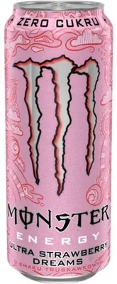 Obrázok produktu pre Monster Ultra Jahodový energetický nápoj bez cukru 500 ml