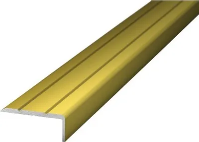 Produktbild von Prinz Winkelprofil Aluminium gold 1000x24,5 mm
