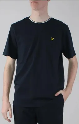 Produktbild von Lyle & Scott Herren T-Shirt Blau 474366 : Größe - L Größe: L