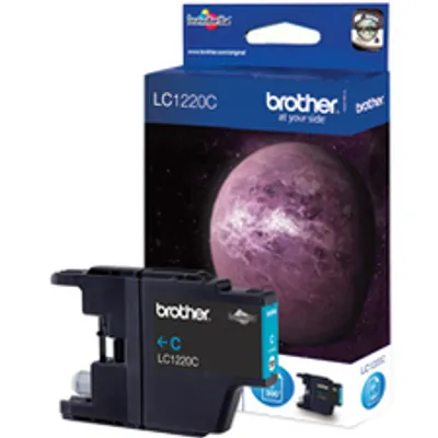 Produktbild von Brother LC1220CBP - Cyan - original - Blisterverpackung - Tintenpatrone - für Brother DCP-J525, DCP-J725, DCP-J925, MFC-J430, MFC-J625, MFC-J825, MyMio MFC-J825
