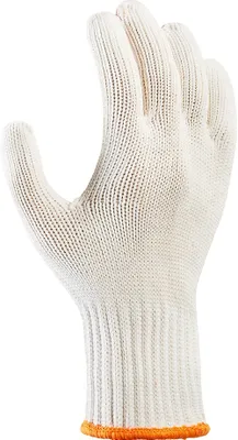 Obrázok produktu pre 12 párov hrubých pletených rukavíc Bavlna/NYLON veľkosti 10