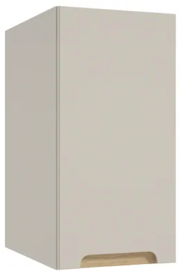 Produktbild von Badezimmer Hängeschrank mit 30 cm Breite in Beige matt, drehbar um 180°- SOFIA-107-CASHMERE