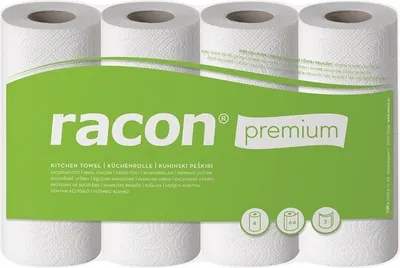 Produktbild von Küchenrolle racon Premium K-2 B220xL250ca.mm weiß