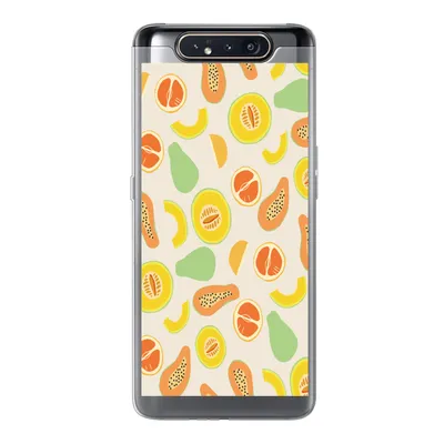 Produktbild von MuchoWow® Handyhülle Schutzhülle Hülle für Samsung Galaxy A80 Obst - Muster - Melone Silikon Softcase Handy Hülle - Schutzdeckel