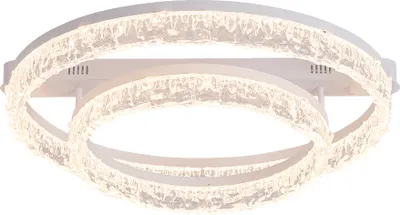 Produktbild von LED Deckenleuchte Fernbedienung/Handy-App Lichtfarbe einstellbar, LED fest integriert, Warm- bis Kaltweiß TY1303-40x60 weiß
