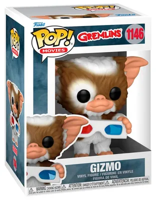 Obrázek produktu pro Figurka Gremlinů, postavička Gizmo, s 3D brýlemi