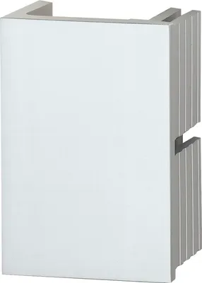 Produktbild von Konsole 65mm - für Balkengriffe, Profil 120mm, Aluminium silber eloxiert
