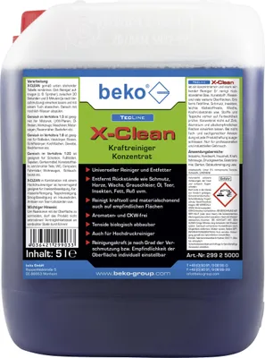 Produktbild von beko TecLine X-Clean Kraftreiniger -Konzentrat- 5 l Kanister 299 2 5000