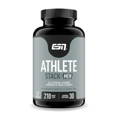 Produktbild von ESN Athlete Stack Men - essenziellen Vitaminen und besonders ausgewählten Mineralstoffen
