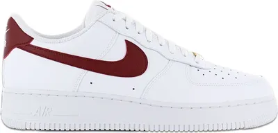 Produktbild von Nike Air Force 1 Low 07 - Herren Schuhe Weiß-Rot CZ0326-100 , Größe: EU 46 US 12
