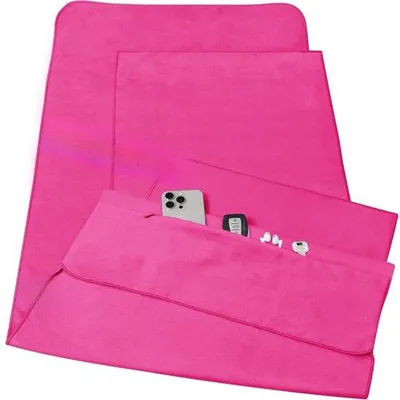Produktbild von Famanu Mikrofaser-Handtuch Set - 120 x 50 cm Fitnesshandtuch + 80 x 40 cm Handtuch
