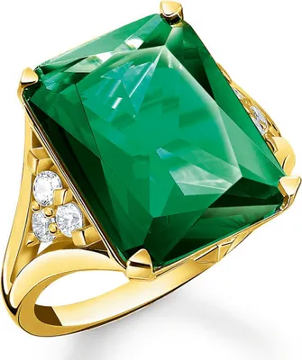 Produktbild von Thomas Sabo - TR2339-971-6-50 - Ring - Damen - Silber vergoldet - GLAM & SOUL - Weite 50