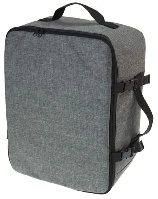 Produktbild von Multifunktionaler Handgepäck-Rucksack - Gepolsterte Reisetasche Schwarz