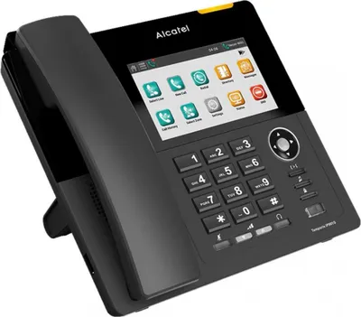 Obrázek produktu pro Alcatel Temporis IP901G, IP telefon, Černá, Sluchátko s kabelem, Stůl/zeď, MicroSD (TransFlash), 1000 pol.