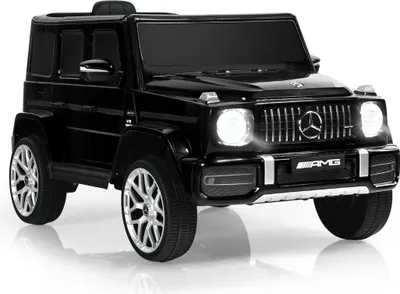 Obrázok produktu pre Elektrické autíčko Mercedes Benz s hudbou a svetlometmi pre deti od 3 rokov čierne